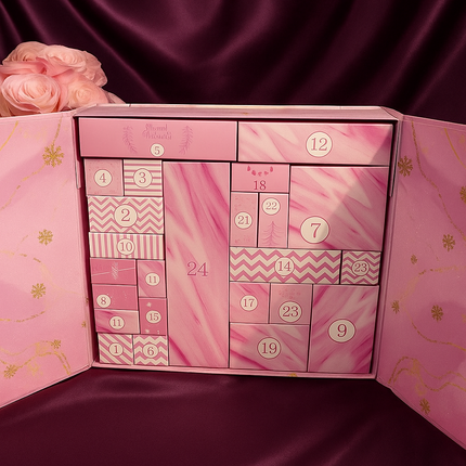 Pink Blind Box Advent Calendar for New Year 2025